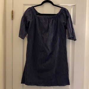 Madewell flutter sleeve dress